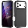 Mobigear Rugged iPhone 18 Pro Max Hülle Hardcase Backcover Stoßfest - Schwarz