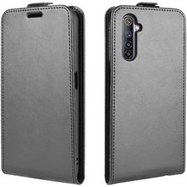 Mobigear Realme 6 Hülle Flipcase - Schwarz