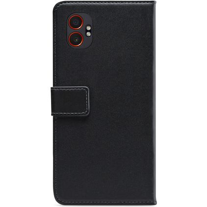 Mobilize Classic Gelly Samsung Galaxy Xcover 7 Pro Hülle Klapphülle Geldbörse - Schwarz