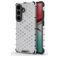 Mobigear Honeycomb Samsung Galaxy S26 Hülle Hardcase Backcover Stoßfest - Weiß