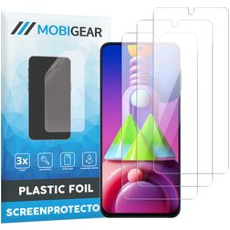 Mobigear Samsung Galaxy M51 Displayschutz Schutzfolie - Hüllenfreundlich (3er Pack)