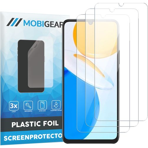 Mobigear HONOR X7 Displayschutz Schutzfolie - Hüllenfreundlich (3er Pack)