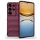 Mobigear Bumpy Samsung Galaxy S26 Ultra Hülle Flexibles TPU Backcover - Wine Red