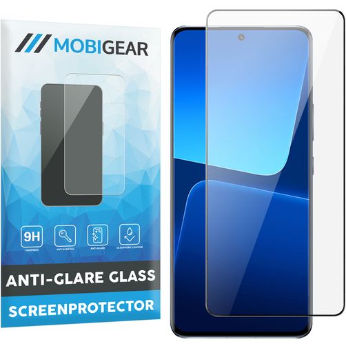 Mobigear Premium Xiaomi 13 Panzerglas Displayschutz - Hüllenfreundlich - Schwarz