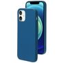 Mobiparts iPhone 12 Mini Silikon Hülle Backcover - Blueberry Blue