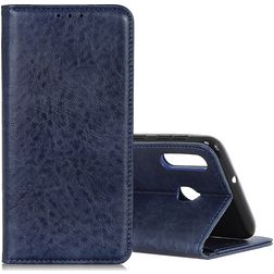 Mobigear Classic Elegance Samsung Galaxy A40 Klapphülle Portemonnaie - Blau