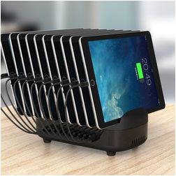Orico Smart 10 USB Ladestation 120W 2.4A - Schwarz