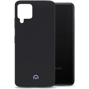 Mobilize Rubber Gelly Samsung Galaxy A22 4G Hülle Flexibles TPU Backcover - Matt Black