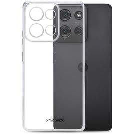 Mobilize Gelly Case Durchsichtig Motorola Moto G75 Hülle Flexibles TPU Backcover - Transparent