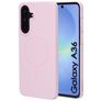 Mobiparts Slim Line Samsung Galaxy A36 MagSafe Hardcase Backcover - Blush Pink