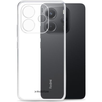 Mobilize Gelly Transparent Xiaomi Redmi Note 14 TPU (flexibel) Backcover - Transparent