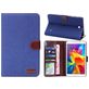 Mobigear Denim Samsung Galaxy Tab 4 7.0 Hülle Klapphülle - Dunkelblau