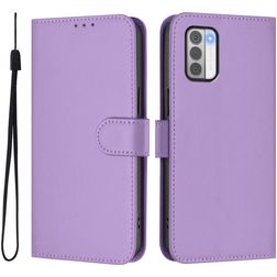 Mobigear Urban Wallet Nokia G42 Klapphülle Portemonnaie - Lila