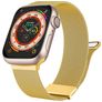 Mobigear Luxury Loop Milanaise Apple Watch Armband Magnetverschluss - 49/46/45/44 mm - Gold