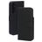 Mobiparts Samsung Galaxy A35 Hülle Echtes Leder Klapphülle Geldbörse - Schwarz