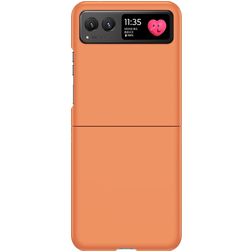 Mobigear Colors Motorola Razr 40 Hülle Hardcase Backcover - Orange