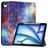 Mobigear Tri-Fold iPad Air 13 Zoll (2024) Hülle Klapphülle + Stifthalter - Milky Way Nebula