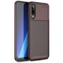 Mobigear Racing OPPO Reno 3 Pro Hülle Flexibles TPU Backcover - Braun