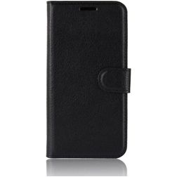 Mobigear Classic Samsung Galaxy S10e Hülle Klapphülle Geldbörse - Schwarz