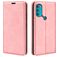 Mobigear Retro Slim Motorola Moto G71 5G Hülle Klapphülle Geldbörse - Pink