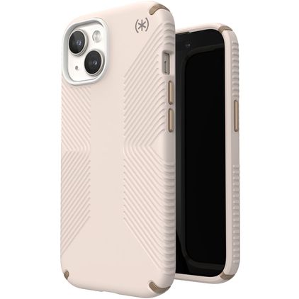 Speck Presidio2 Grip iPhone 15 Hardcase Backcover Shockproof - Bleached Bone