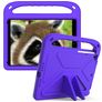 Mobigear AeroArmor iPad 9 (2021) Tablet Hülle für Kinder mit Tragegriff + Stifthalter - Lila