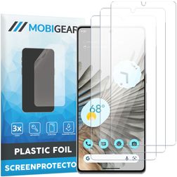 Mobigear Google Pixel 7 Displayschutz Schutzfolie - Hüllenfreundlich (3er Pack)