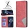 Mobigear Rhombus Slim Realme 9 Pro Plus Hülle Klapphülle - Rot