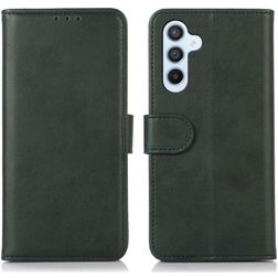 Mobigear Wallet Samsung Galaxy A54 Hülle Klapphülle Geldbörse - Grün