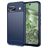 Mobigear Brushed Slim Google Pixel 8a Hülle Flexibles TPU Backcover - Blau