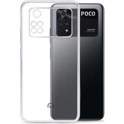Mobilize Gelly Durchsichtig POCO M4 Pro 4G Hülle Flexibles TPU Backcover - Transparent
