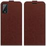 Mobigear Wiko Power U20 Hülle Flipcase - Braun