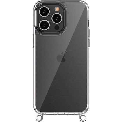 Mobigear Bungy iPhone 15 Pro Max Hülle Hardcase Backcover - Silber