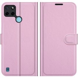 Mobigear Classic Realme C21Y Hülle Klapphülle Geldbörse - Pink