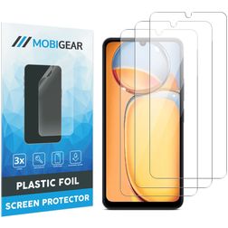 Mobigear Xiaomi Redmi 13C Displayschutz Schutzfolie - Hüllenfreundlich (3er Pack)