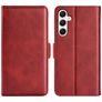 Mobigear Slim Magnet Samsung Galaxy A35 Hülle Klapphülle Geldbörse - Rot
