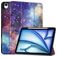 Mobigear Tri-Fold iPad Air 13 Zoll (2024) Hülle Klapphülle + Stifthalter - Milky Way Nebula