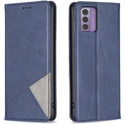 Mobigear Rhombus Slim Nokia G42 Klapphülle - Blau