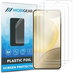 Mobigear Samsung Galaxy S25 Displayschutz Schutzfolie - Hüllenfreundlich (3er Pack)