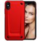 Mobigear Slim Armor iPhone XS Max Hülle Hardcase Backcover Stoßfest - Rot