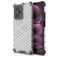Mobigear Honeycomb POCO X5 Pro Hülle Hardcase Backcover Stoßfest - Weiß