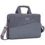 Rivacase Egmont Laptop Laptop Umhängetasche Laptoptasche - Grau
