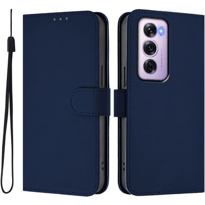 Mobigear Urban Wallet OPPO Reno 12 Pro Hülle Klapphülle Geldbörse - Marineblau