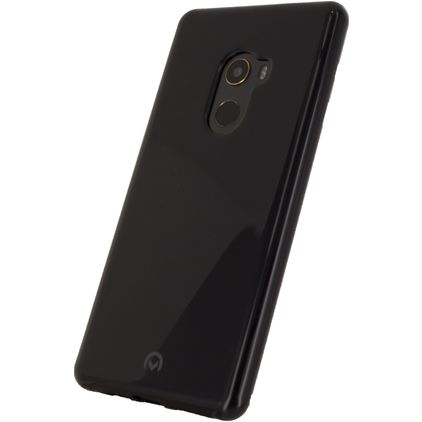 Mobilize Gelly Xiaomi Mi Mix 2 Hülle Flexibles TPU Backcover - Schwarz