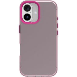 Mobigear Crystal iPhone 16 Hülle Hardcase Backcover - Rot