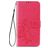 Mobigear Clover Samsung Galaxy A52s 5G Hülle Klapphülle Geldbörse - Magenta