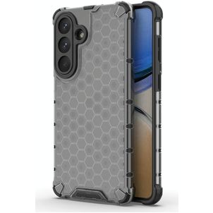 Mobigear Honeycomb Samsung Galaxy S26 Plus Hardcase Backcover Shockproof - Schwarz