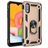 Mobigear Armor Ring Samsung Galaxy A01 Hülle Hardcase Backcover Stoßfest mit Ringhalter - Roségold