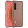 Mobigear Croco OPPO Find X2 Pro Hülle Hardcase Backcover - Braun