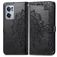 Mobigear Mandala OnePlus Nord CE 2 Hülle Klapphülle Geldbörse - Schwarz